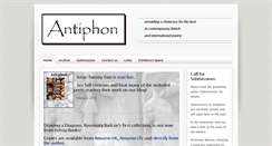 Desktop Screenshot of antiphon.org.uk