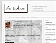 Tablet Screenshot of antiphon.org.uk