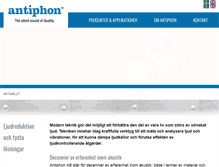 Tablet Screenshot of antiphon.se